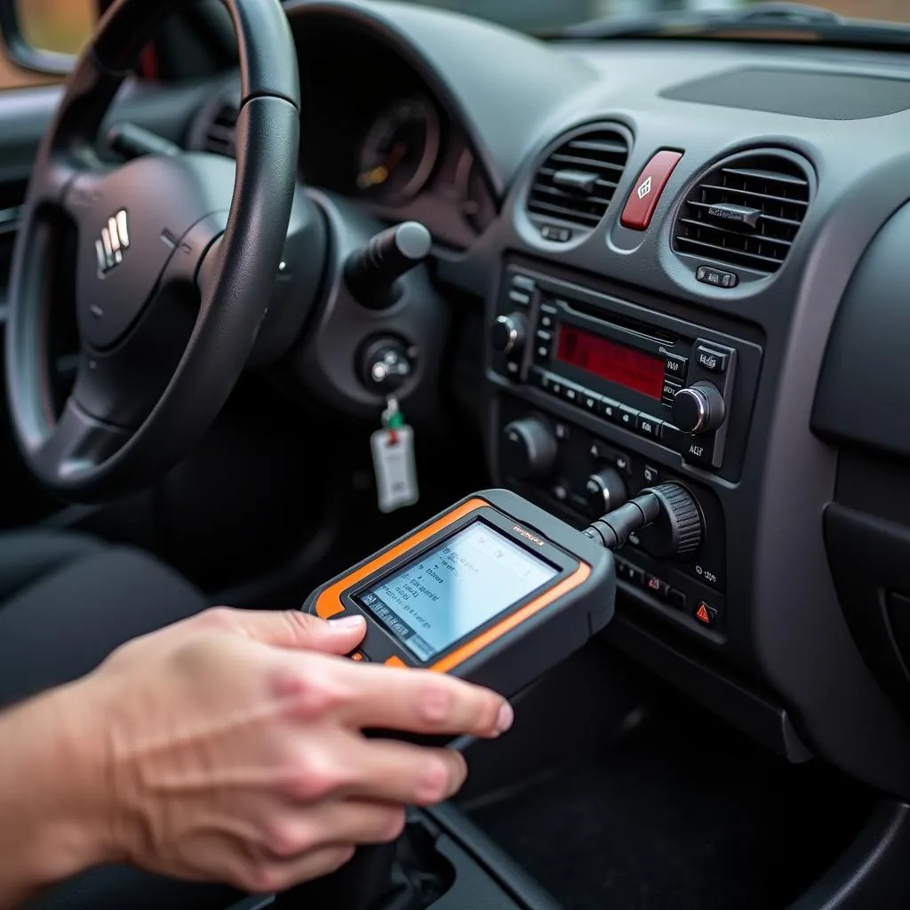 Using an OBD Scanner on a 2007 Suzuki Reno