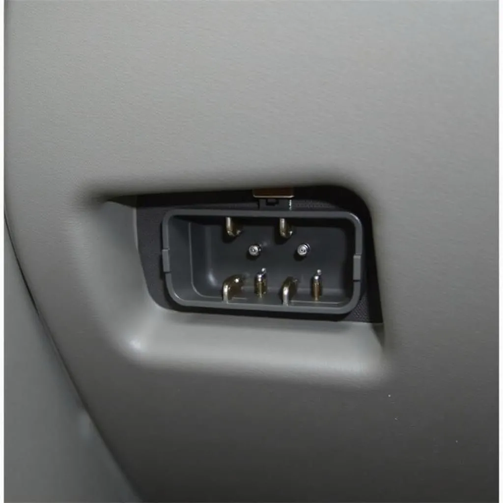 2007 Toyota Camry OBD Port Location