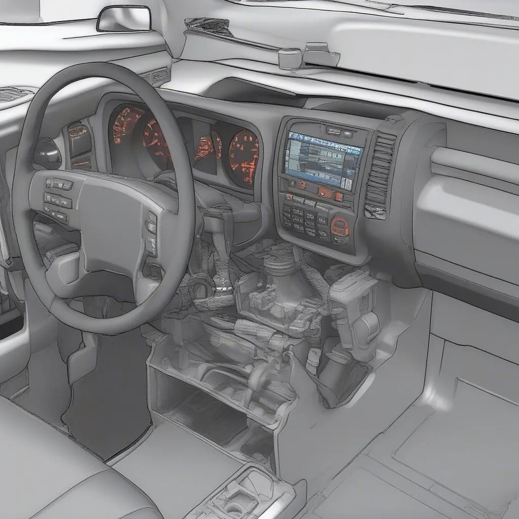 2009 Fuso OBD Fuse Location Diagram