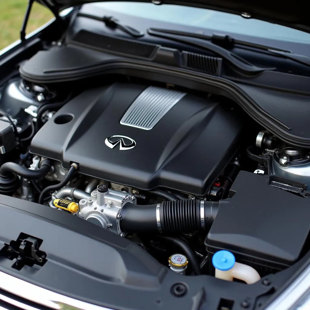 2011 Infiniti G37 Engine Bay