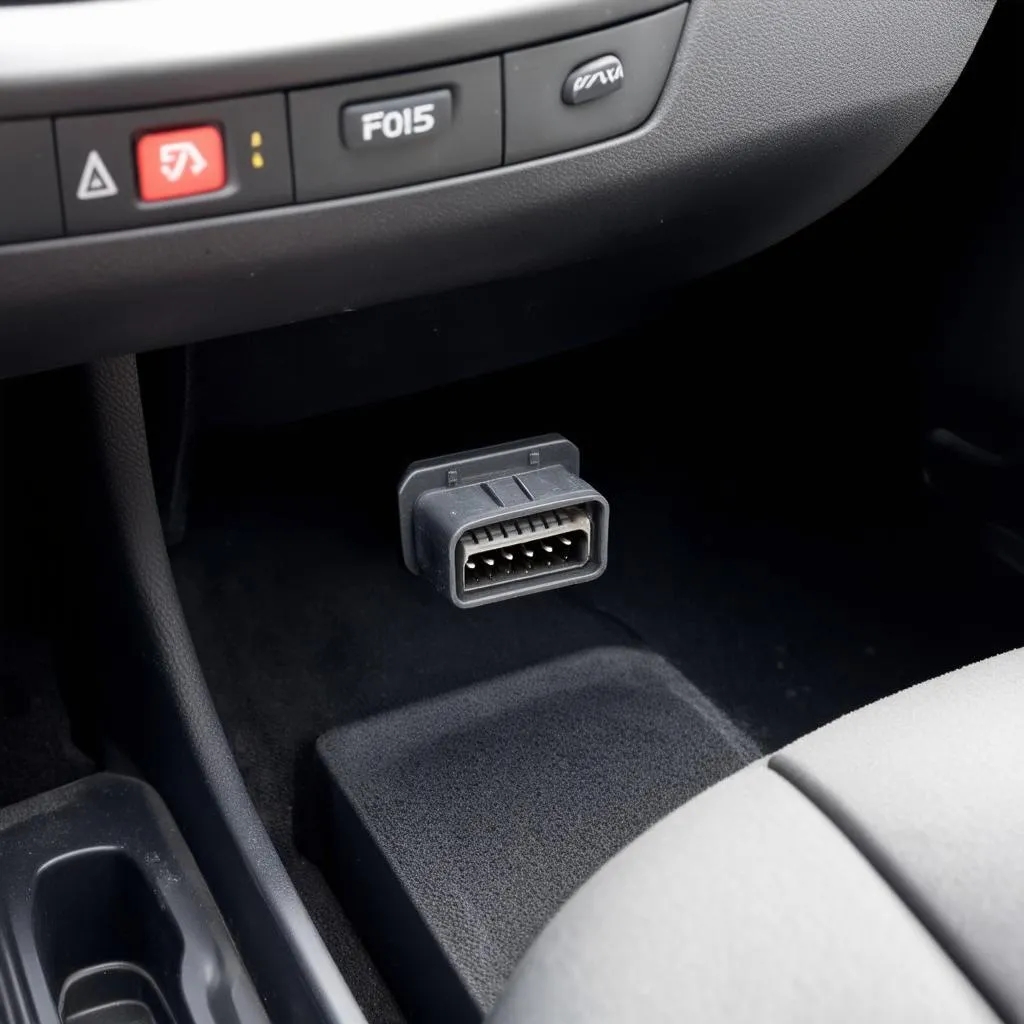 OBD Port Location in 2012 Fiat 500