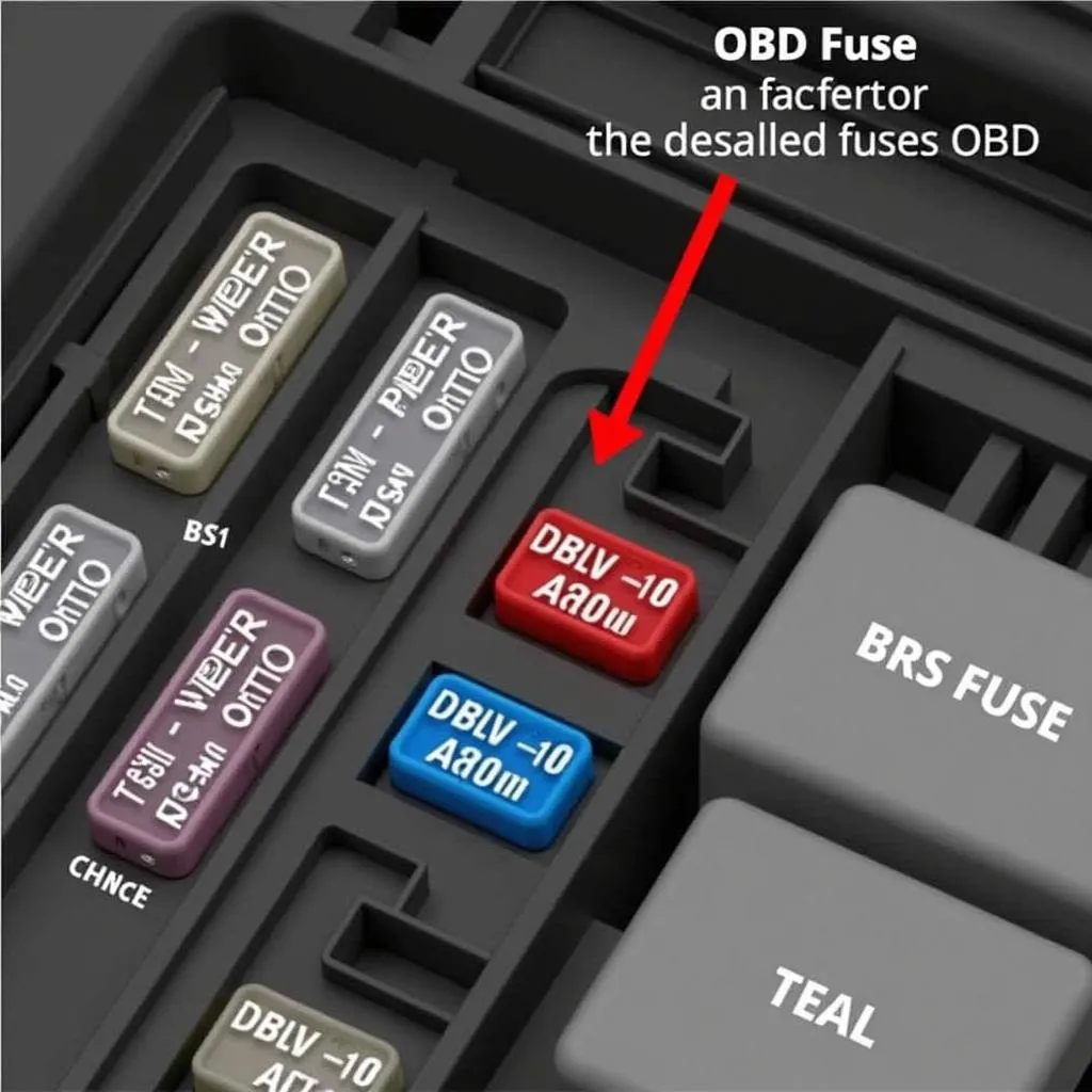 2013 Chevy Silverado 2500 OBD Fuse Location