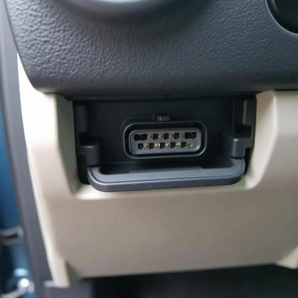 OBD Port Location on a 2014 Subaru Forester