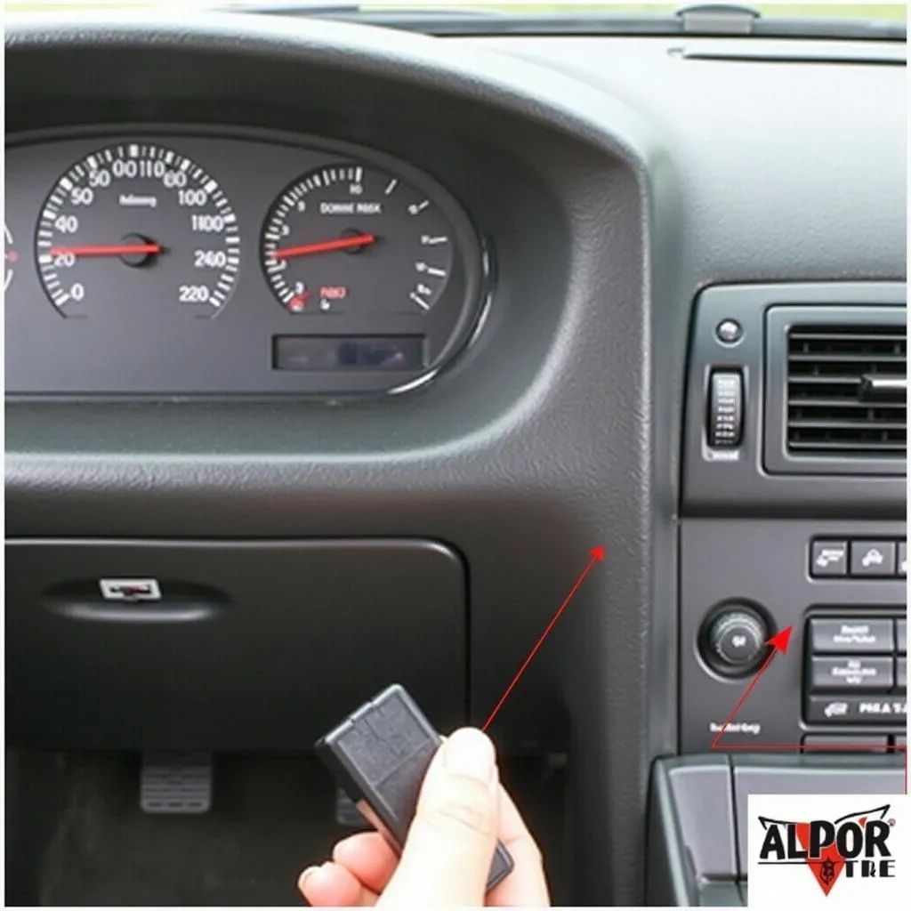 Mitsubishi 3000GT OBD Port Location