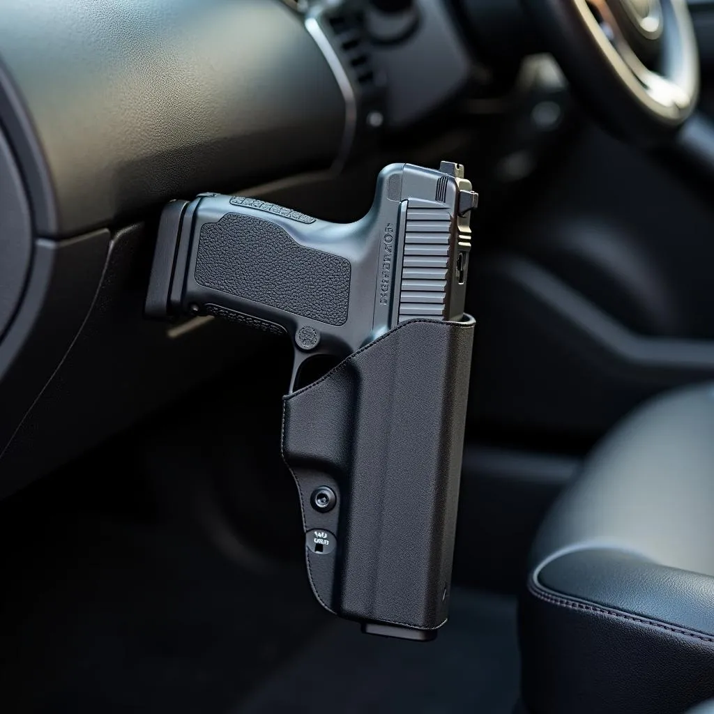 9mm holster for car safety