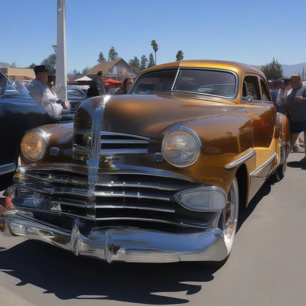 Classic Car at the Fillmore Car Show