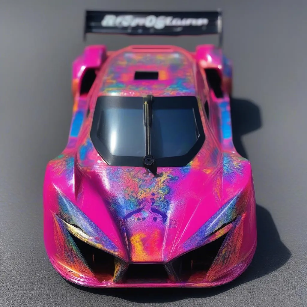 Lexan RC Car Body Painted