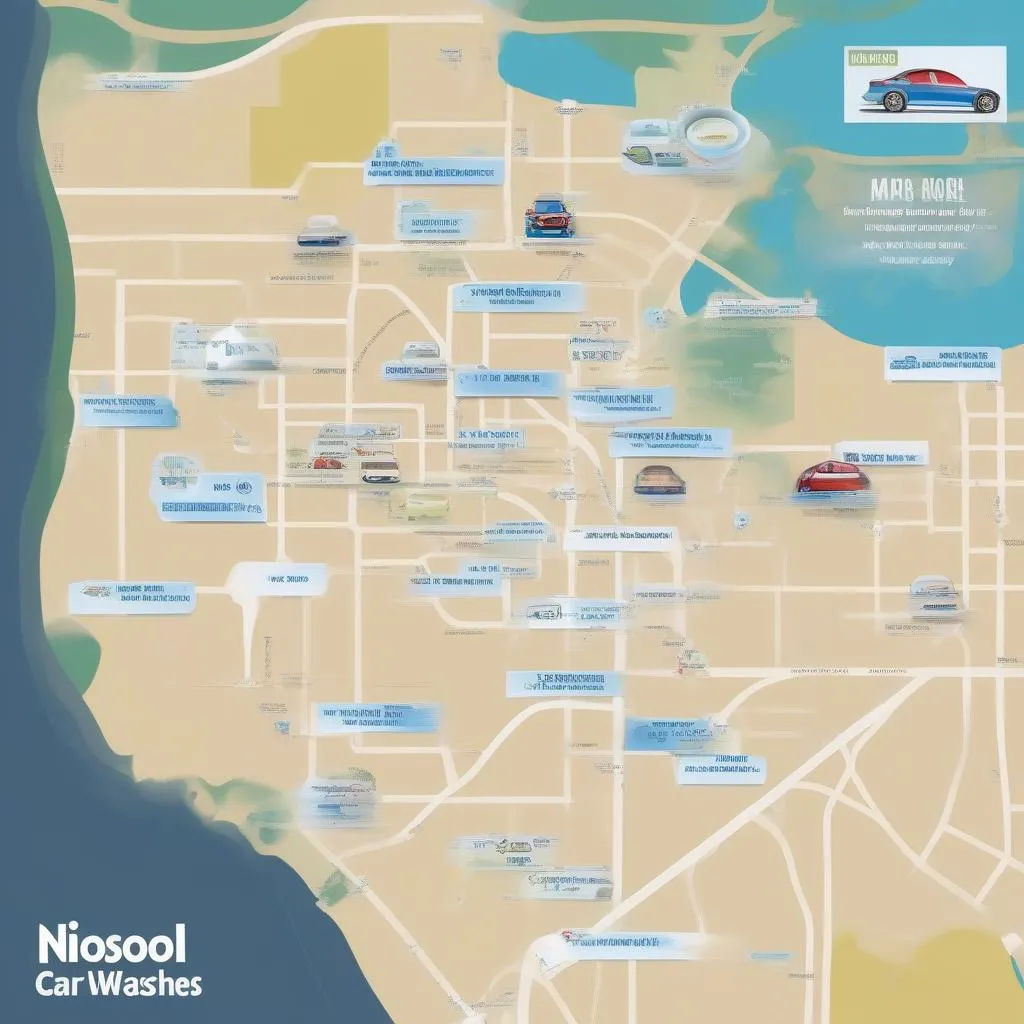 Finding a Niosol Car Wash