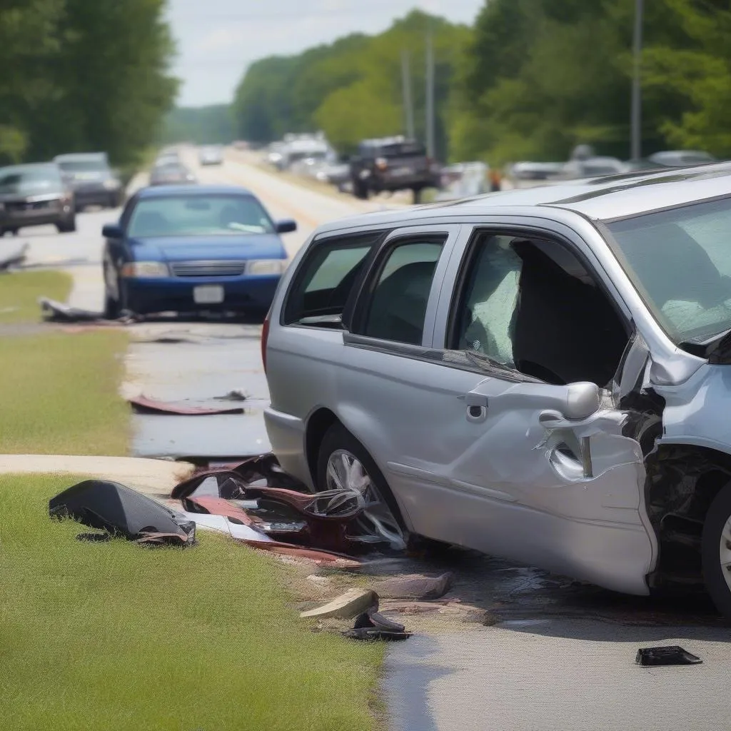 Car accident in Hopewell, VA