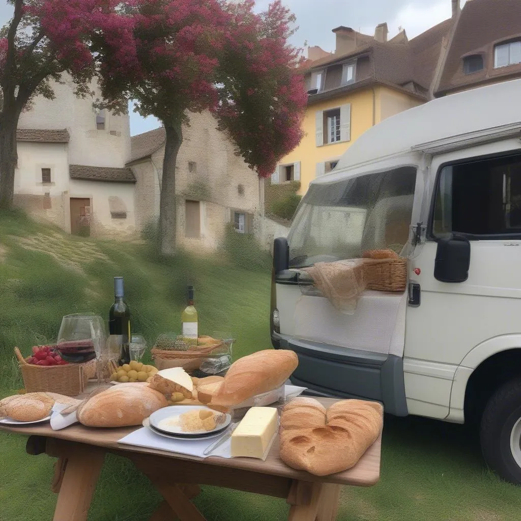 Alsatian Campervan Food