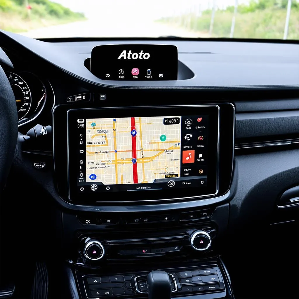 Atoto Infotainment System in a Car