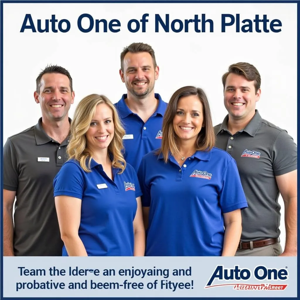 The friendly and helpful sales team at Auto One of North Platte