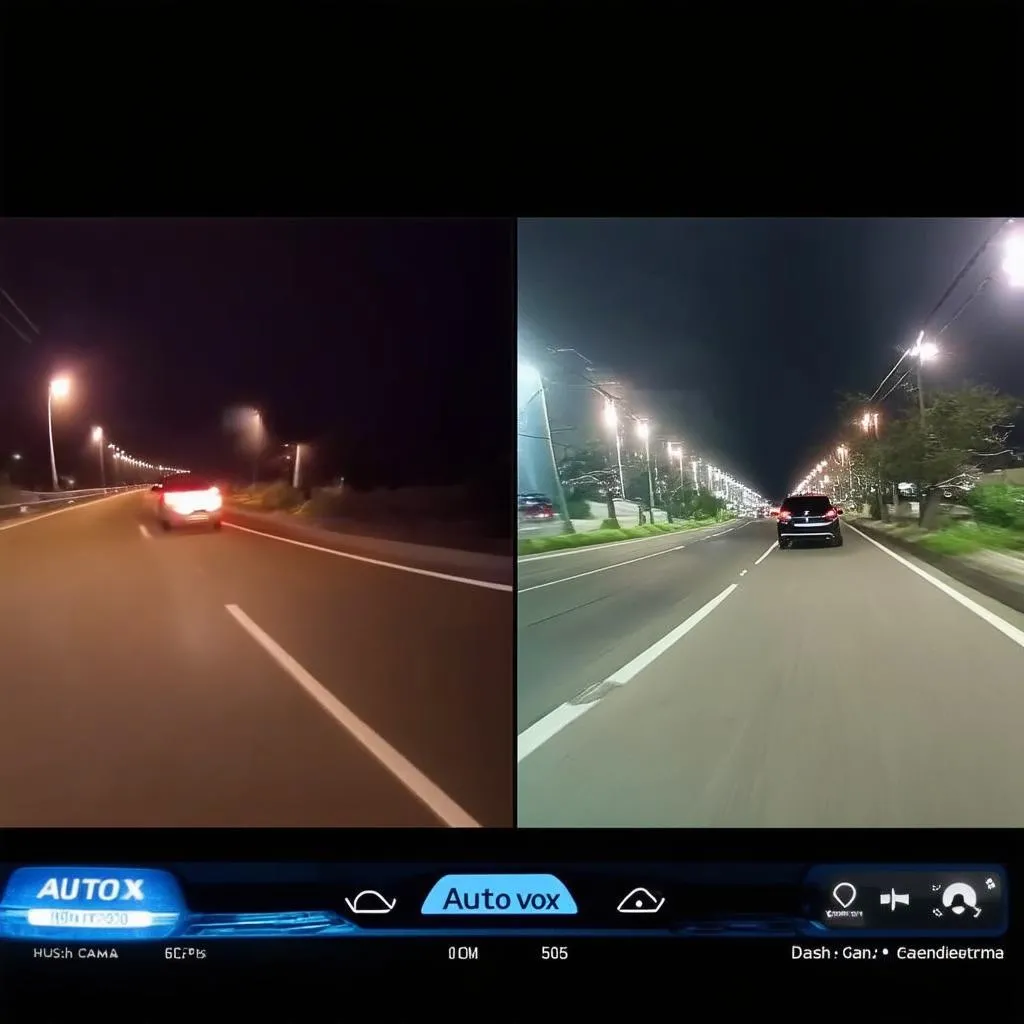 Auto Vox Dash Cam Footage