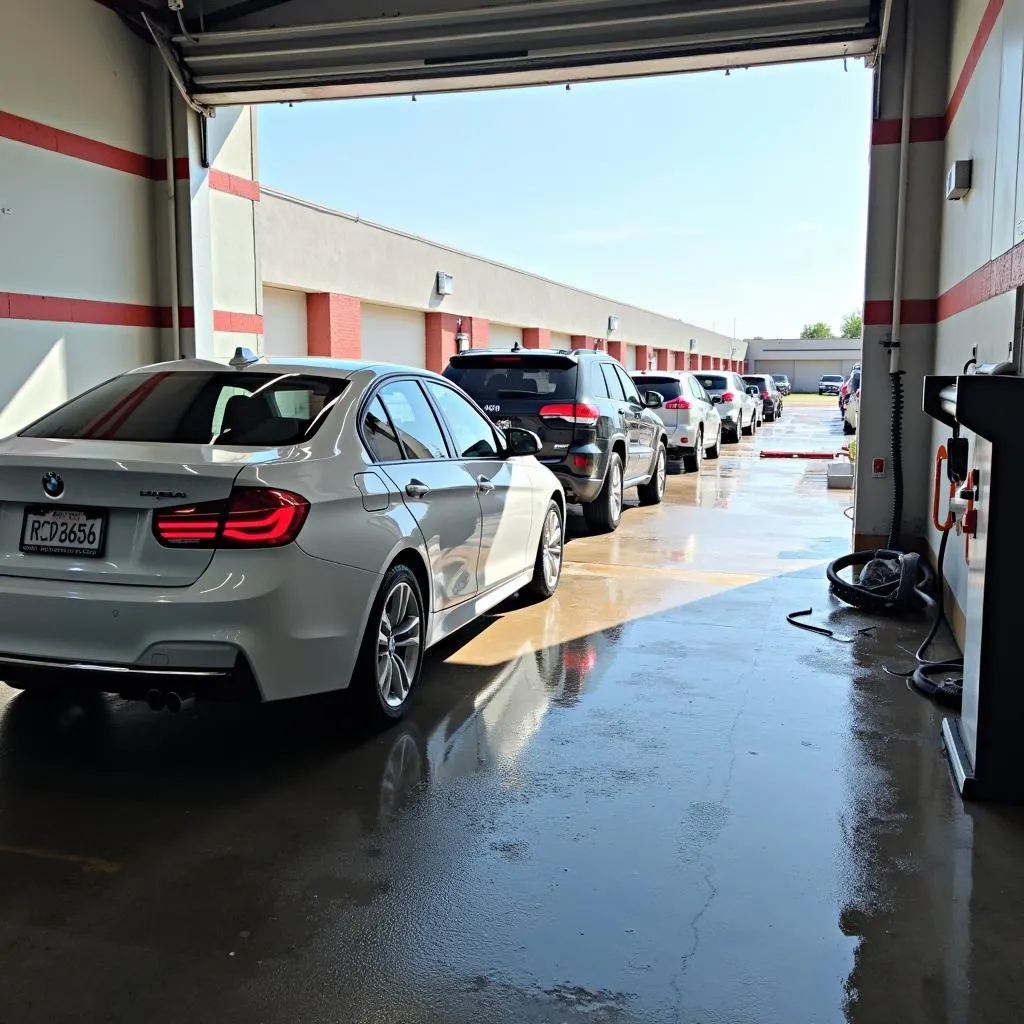 Automatic car wash in Alamo Texas