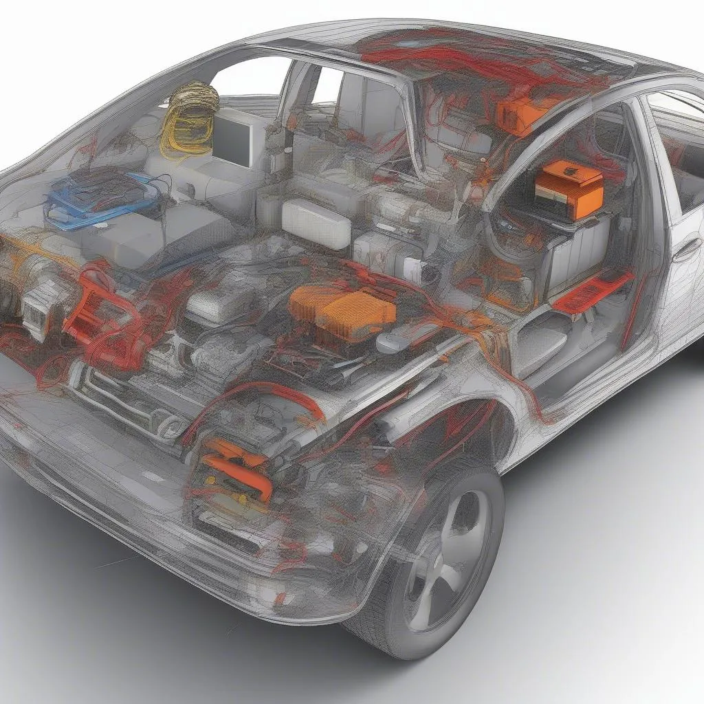 Diagram of Automotive Electrical Systems