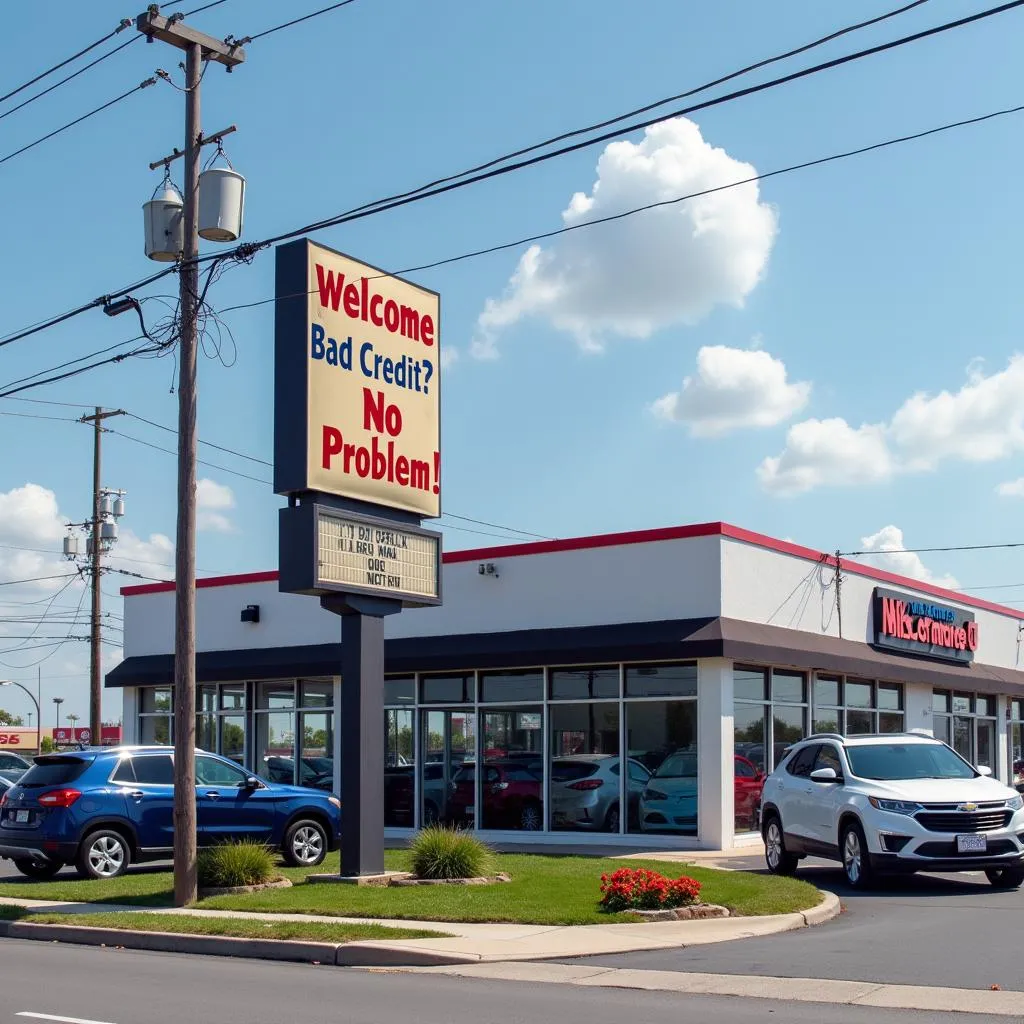 Car dealership specializing in bad credit financing in Lafayette