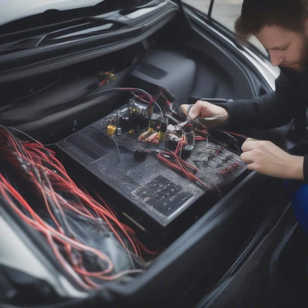 Bass Booster Installation