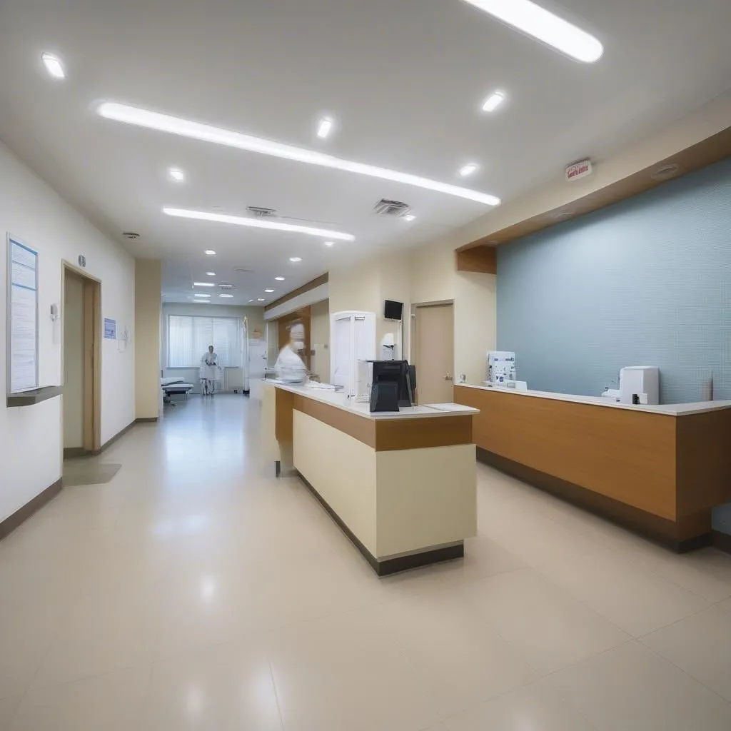 Modern medical facility