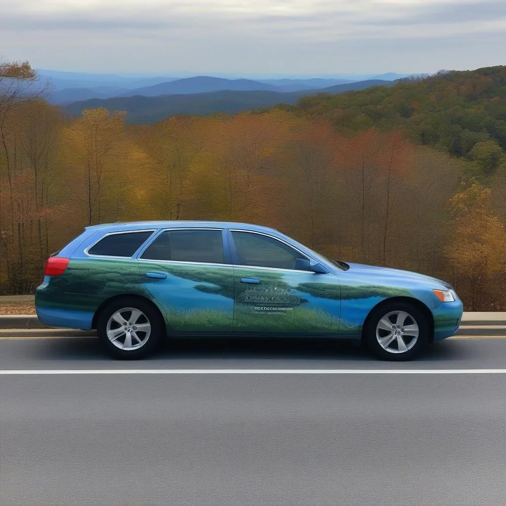 Blue Ridge Mountain Wrap