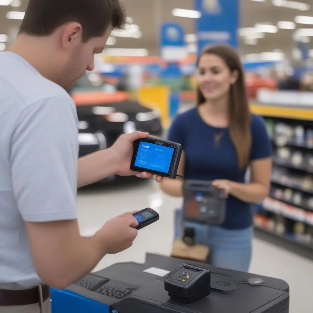 Bluetooth OBD Scanner at Walmart