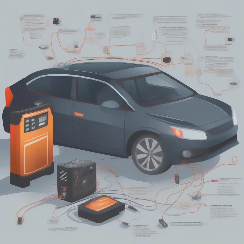 Using a diagnostic tool to reset the battery management system (BMS).