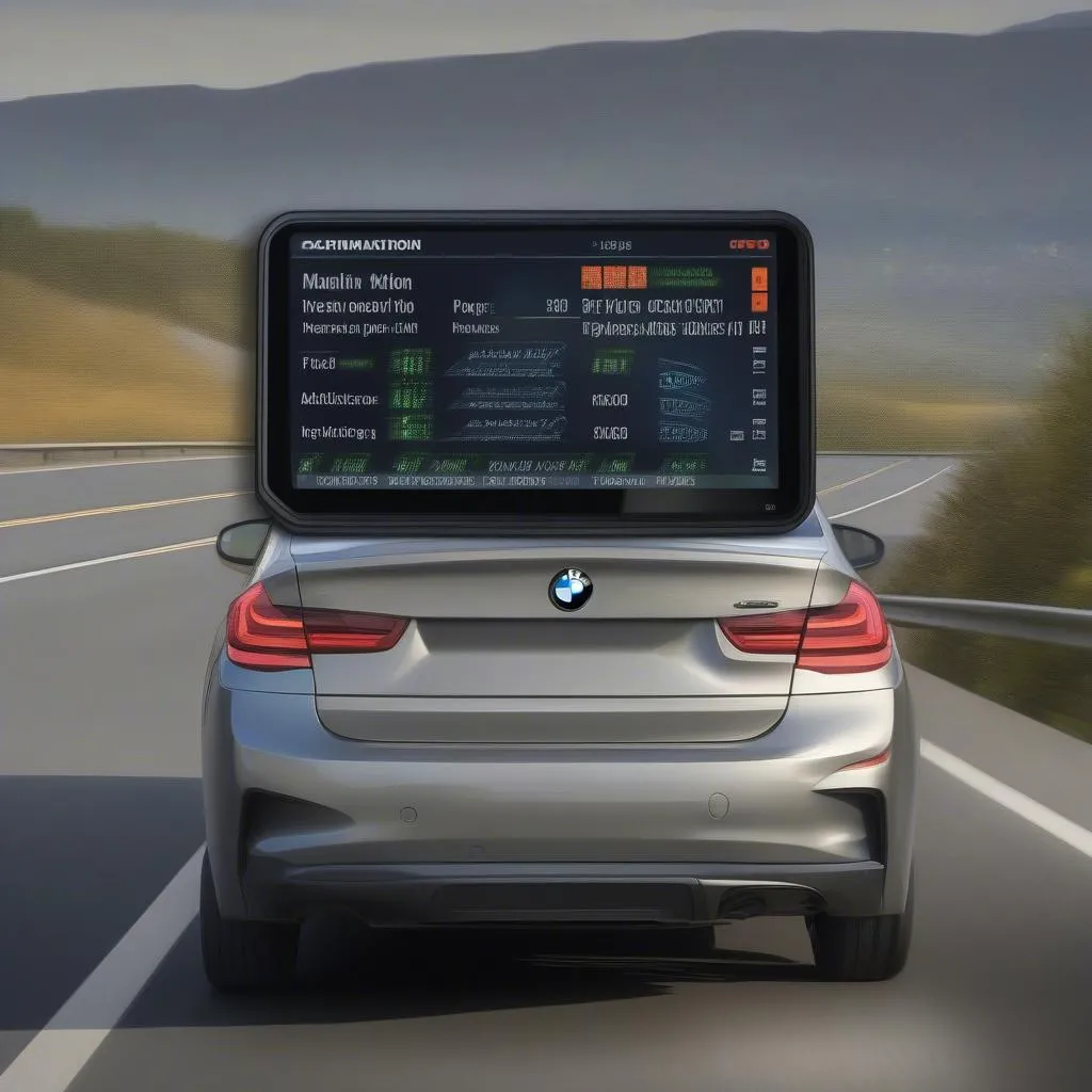 BMW Dealer Scanner Warning