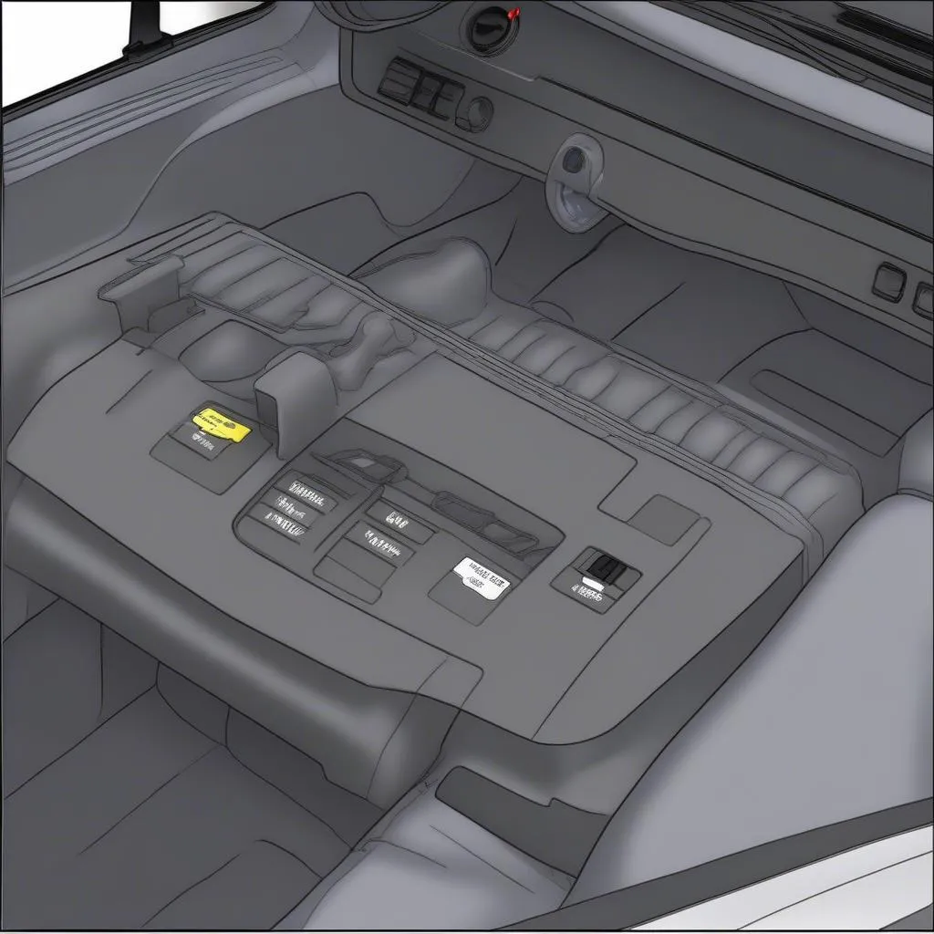 BMW E36 OBD Port Location