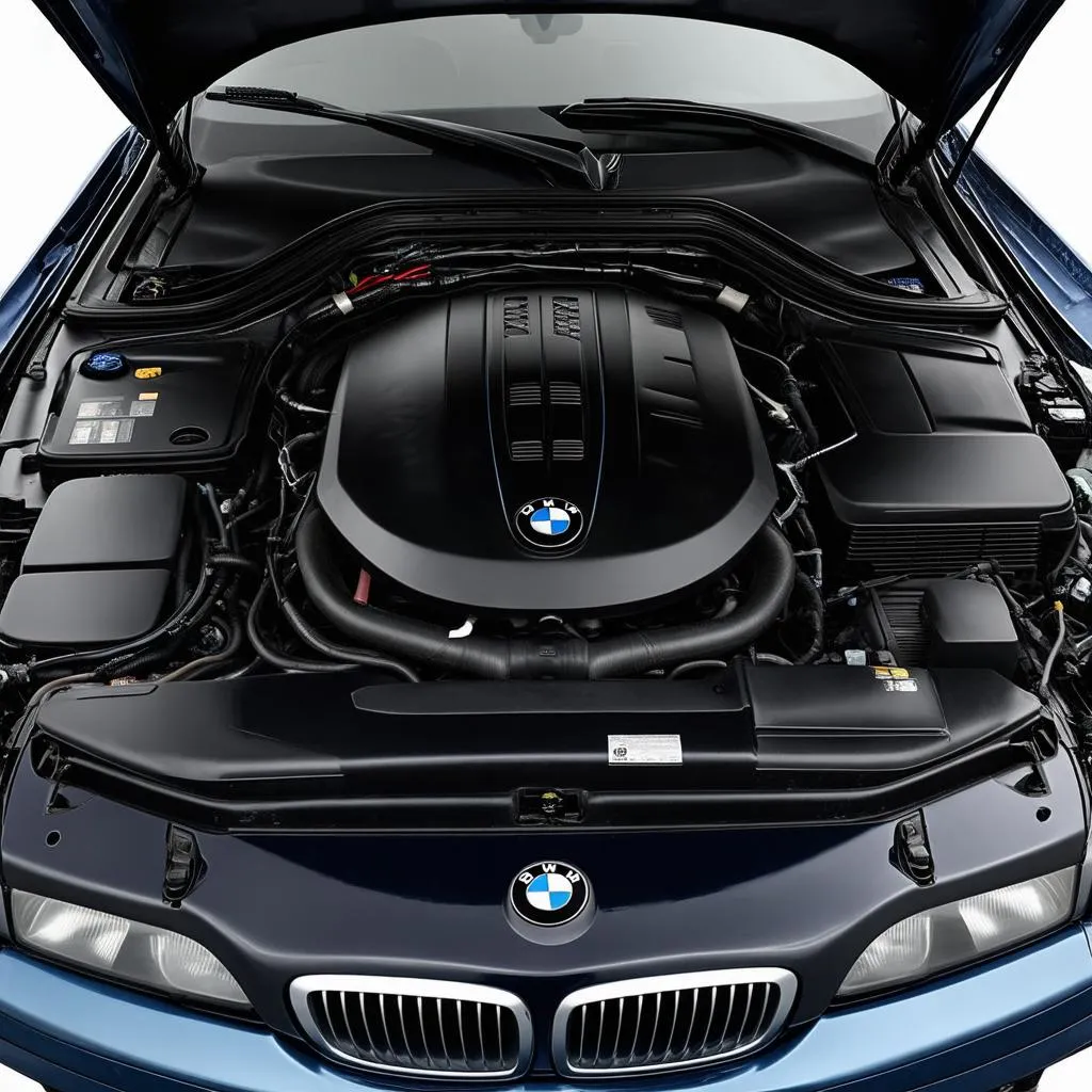 BMW E39 Engine Bay