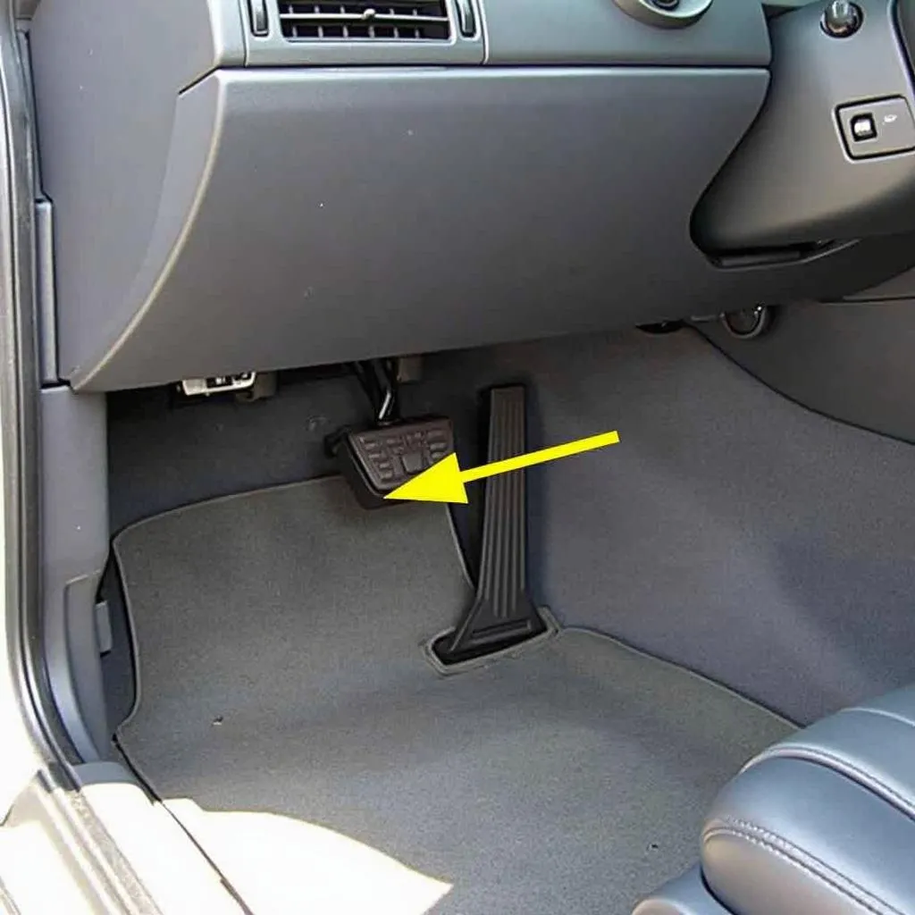 BMW E46 OBD port location