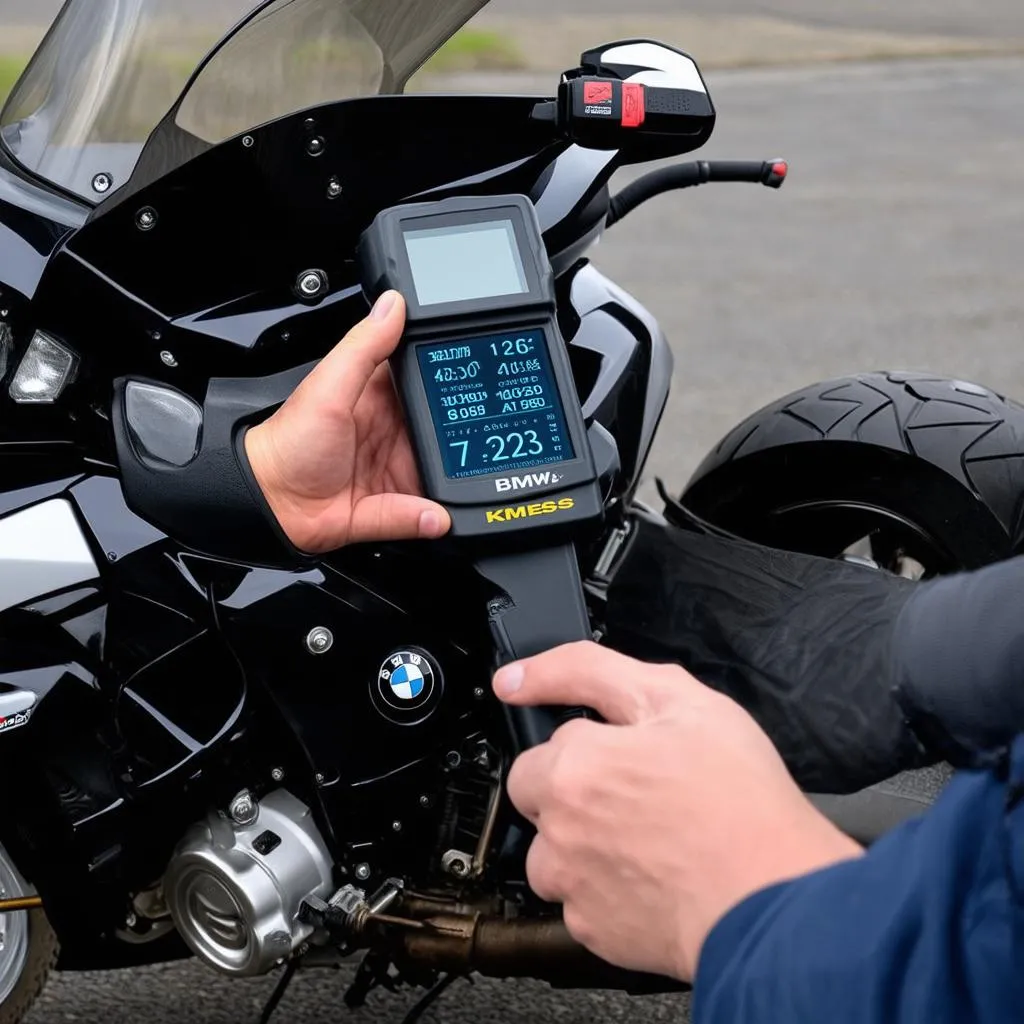 BMW K1300S OBD Scanner