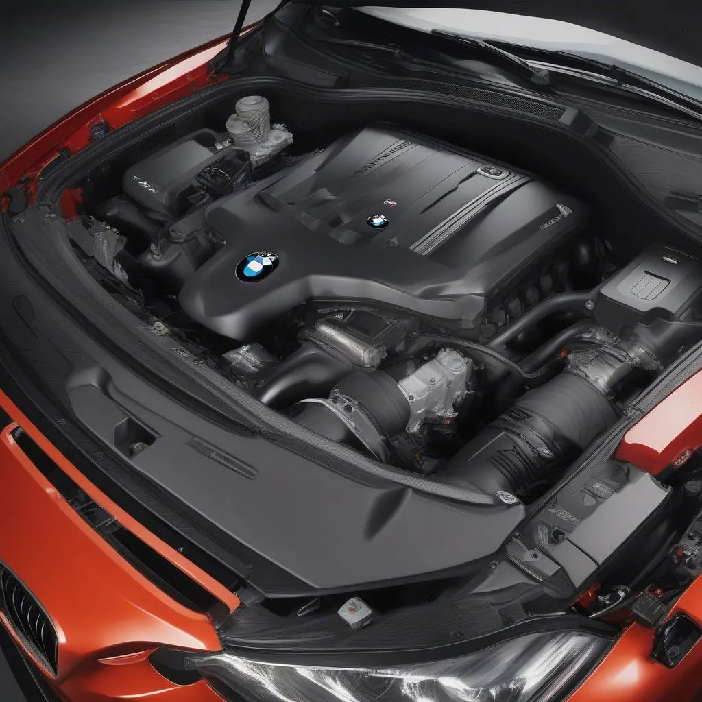 BMW M4 engine bay