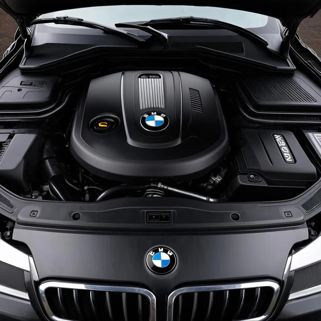 2014 BMW X3 Engine Bay