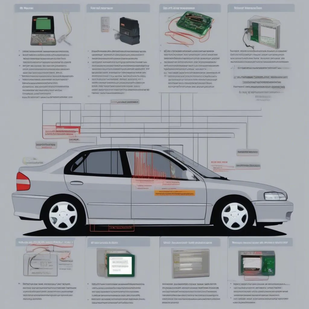 Bosch OBD 1000 Scanner Diagnostics on 1999 Civic