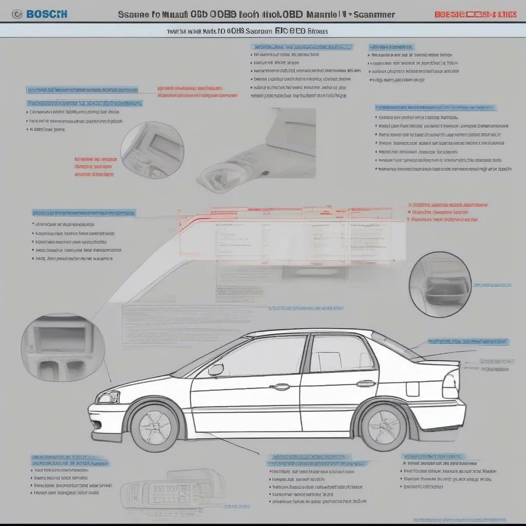 Bosch OBD 1000 Scanner User Manual for 1999 Civic