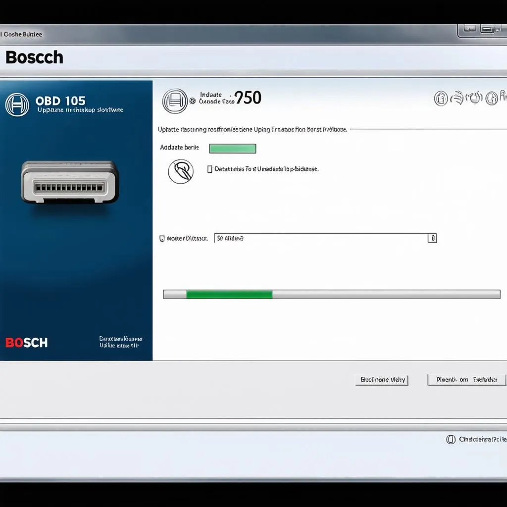 Bosch OBD 1050 Update Software