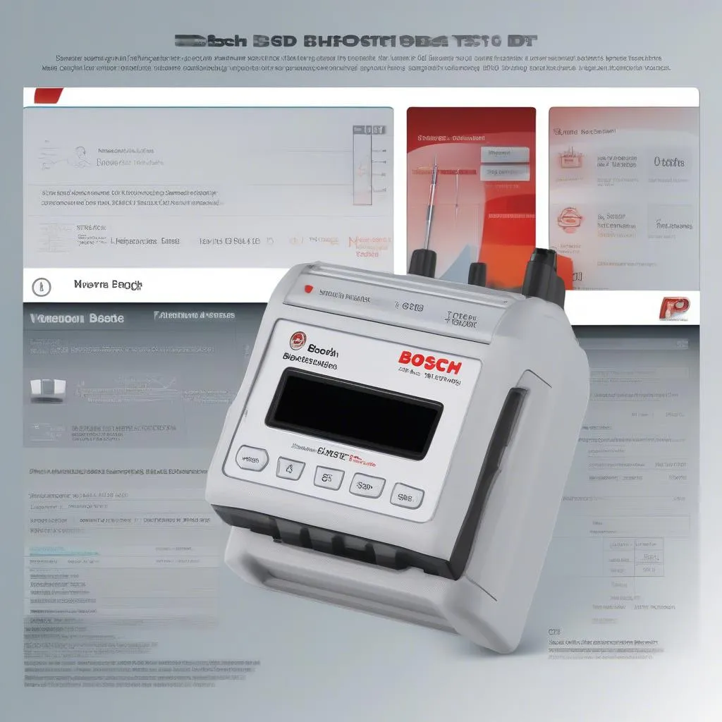 Bosch OBD Tester Display