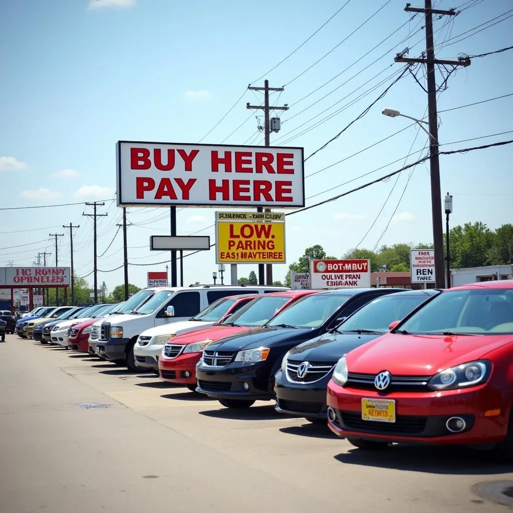 Buy Here Pay Here Car Lot in Arlington