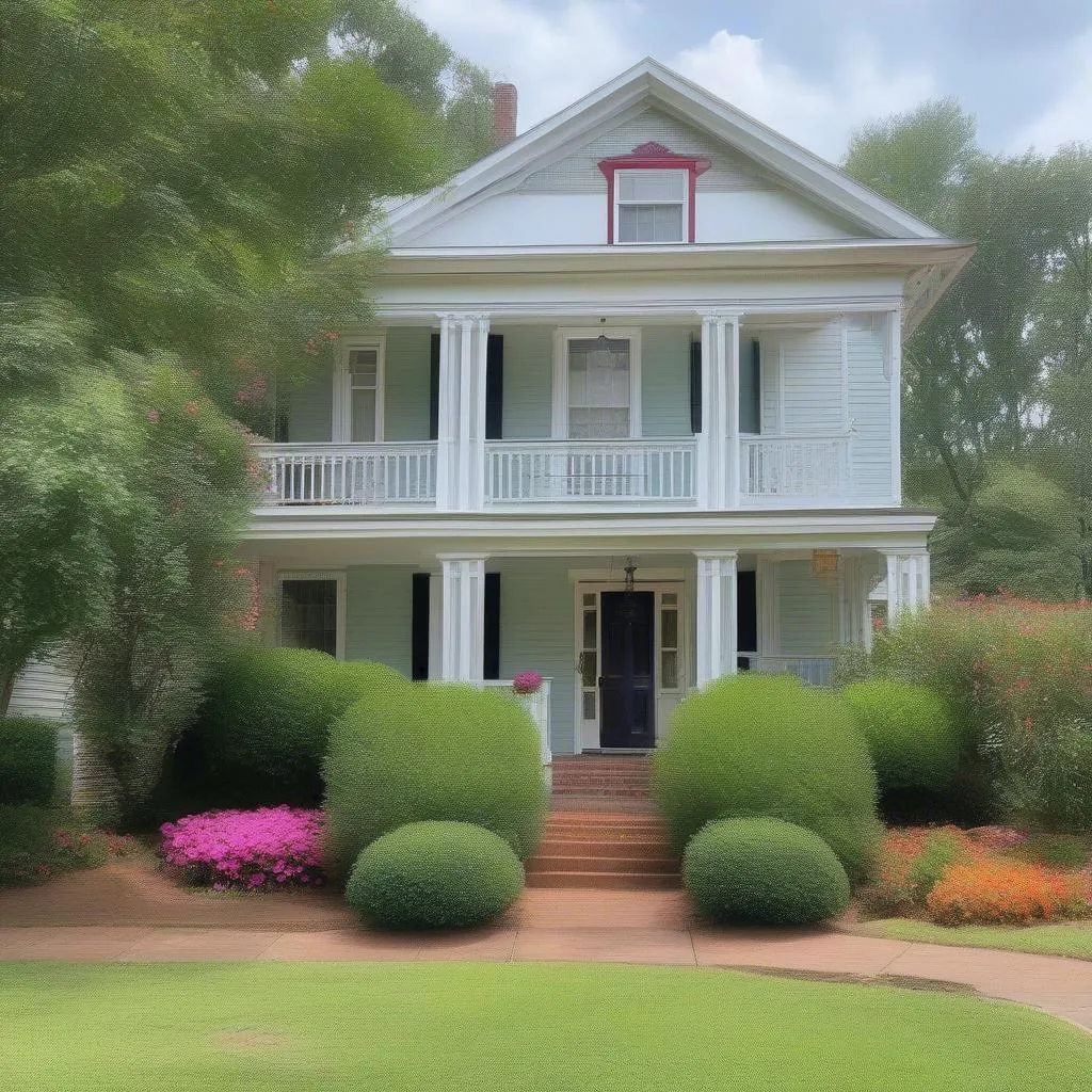 Lush green lawn in Canton