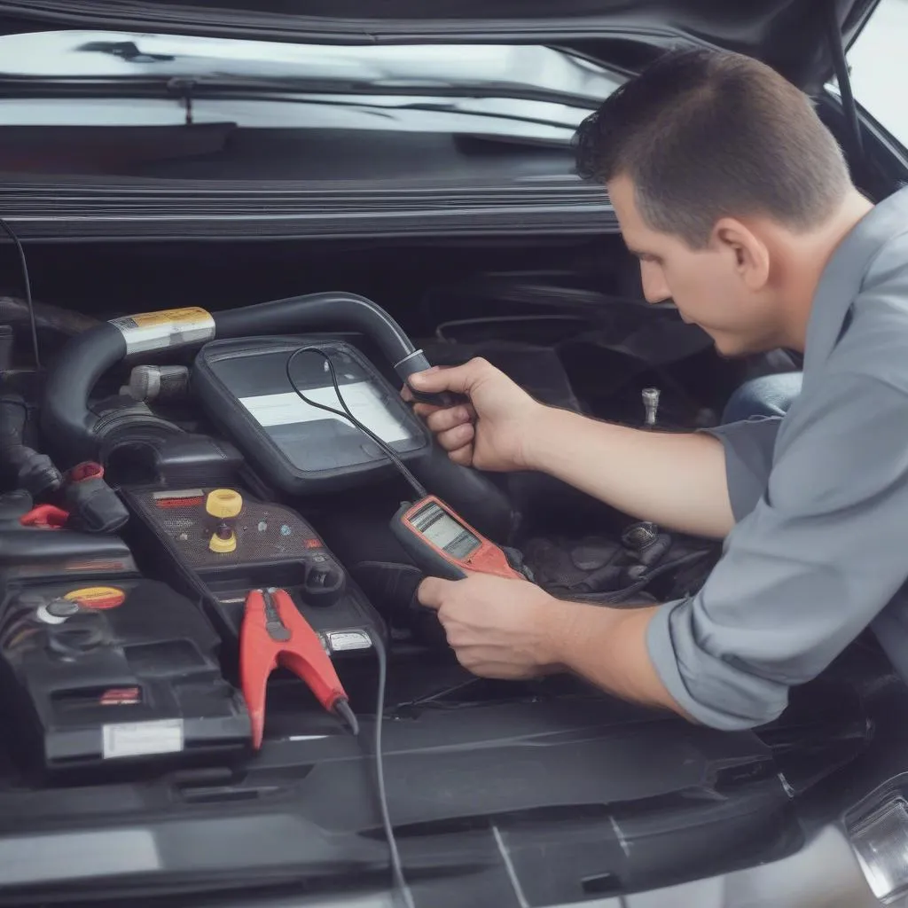 Car AC Leak Inspection