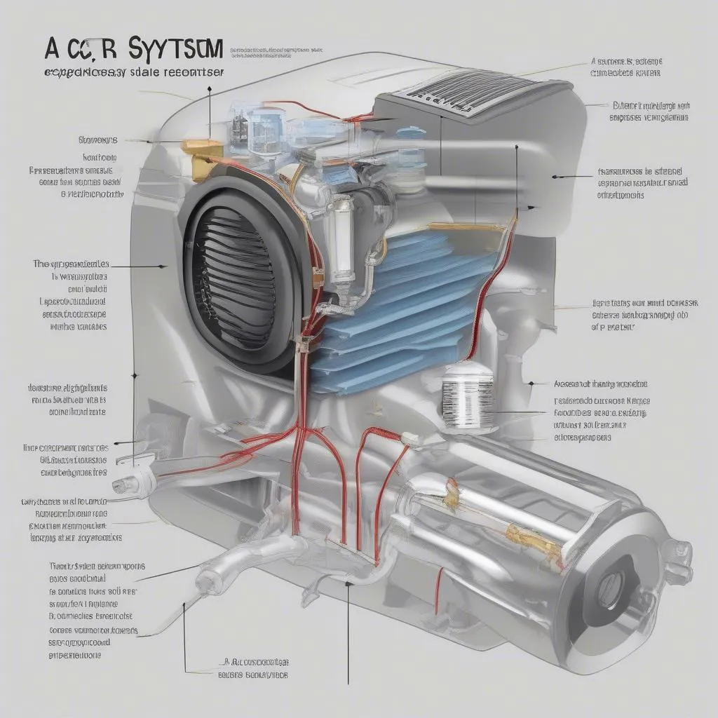 Car AC System Diagram