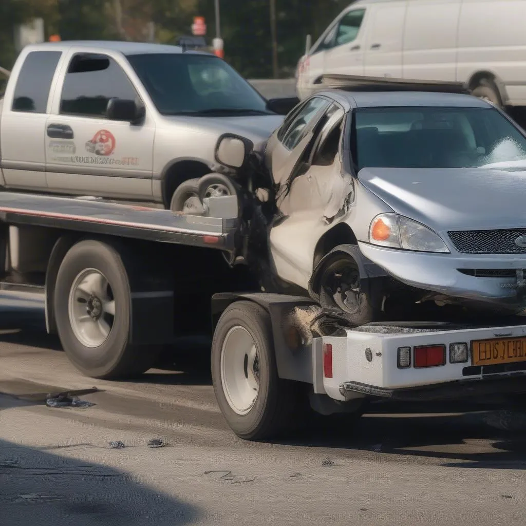 Car Accident Leesburg Tow Truck