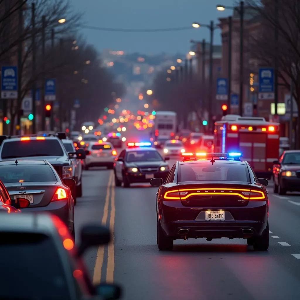 Car Accident on a Provo UT Street