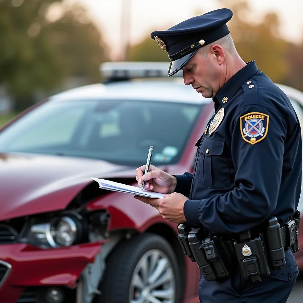 Car Accident Police Report Troy IL