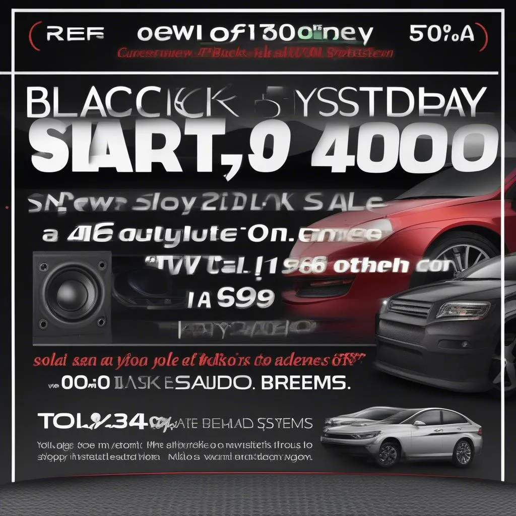 Black Friday Car Audio Sale