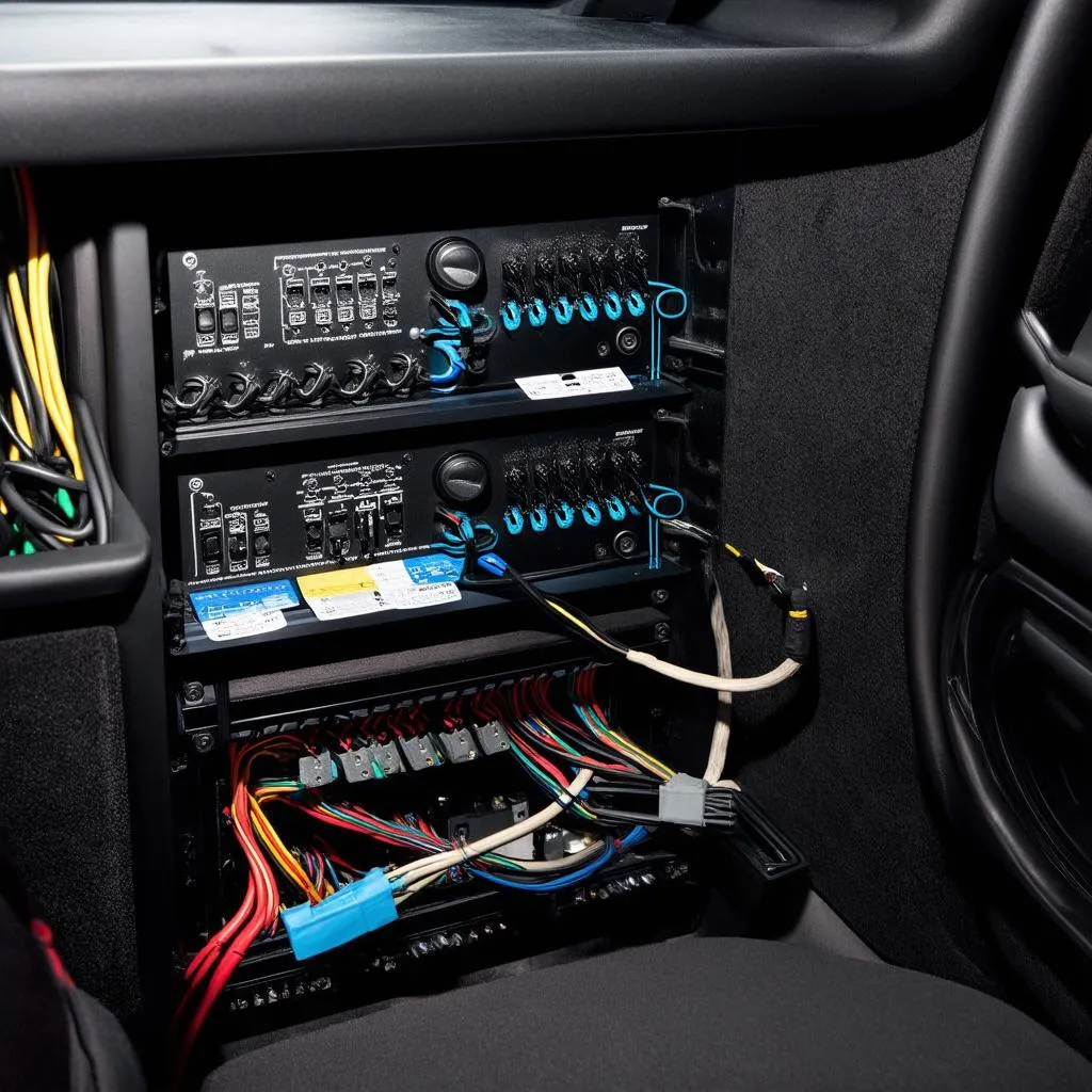 High-End Car Audio Setup