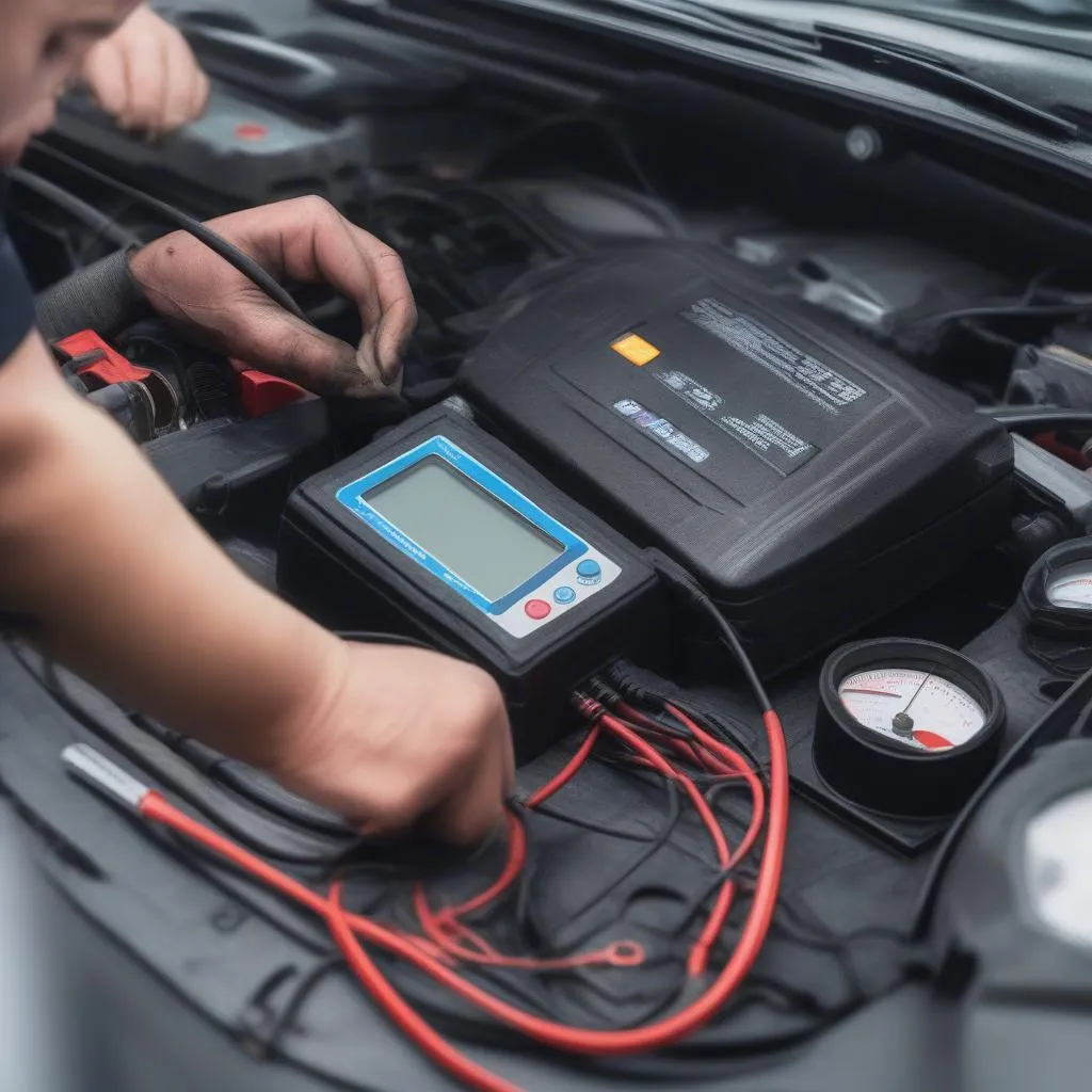 Car Battery Inspection