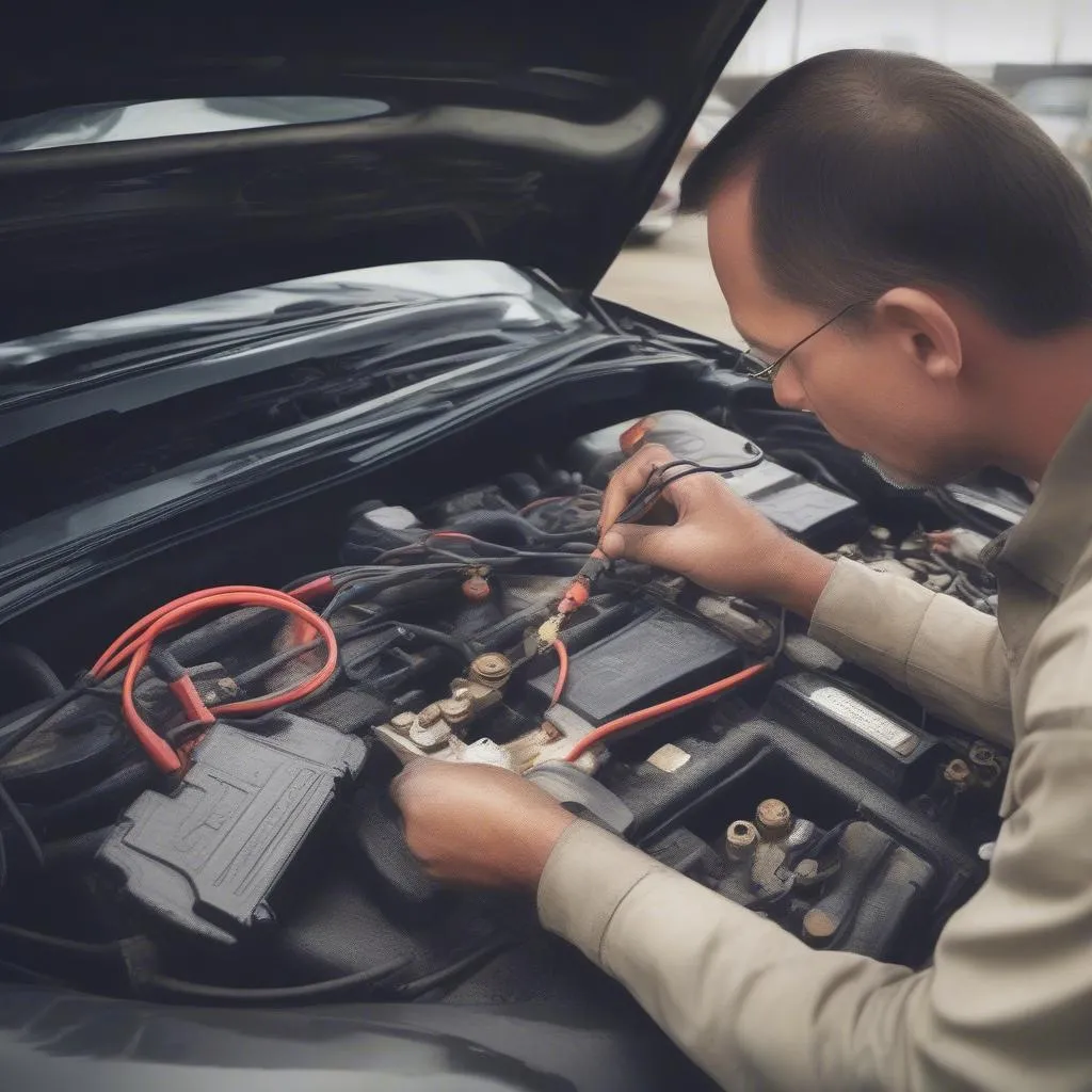 Car Battery Inspection: Checking for Corrosion and Loose Connections