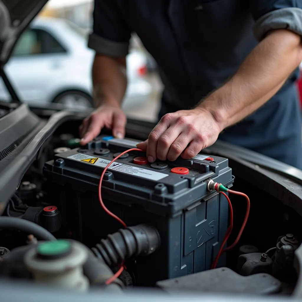 Car Battery Replacement Process