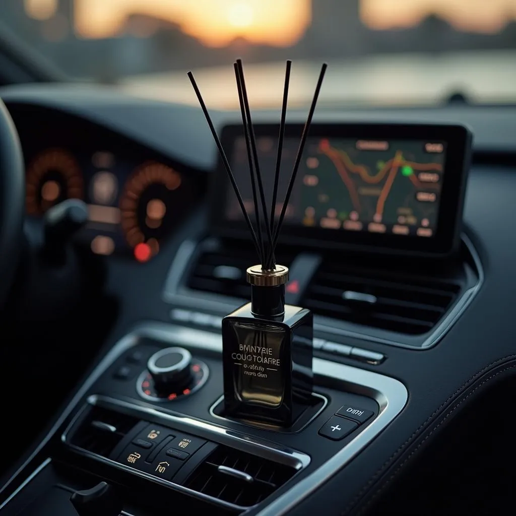 Luxury Car Interior with Cologne Diffuser