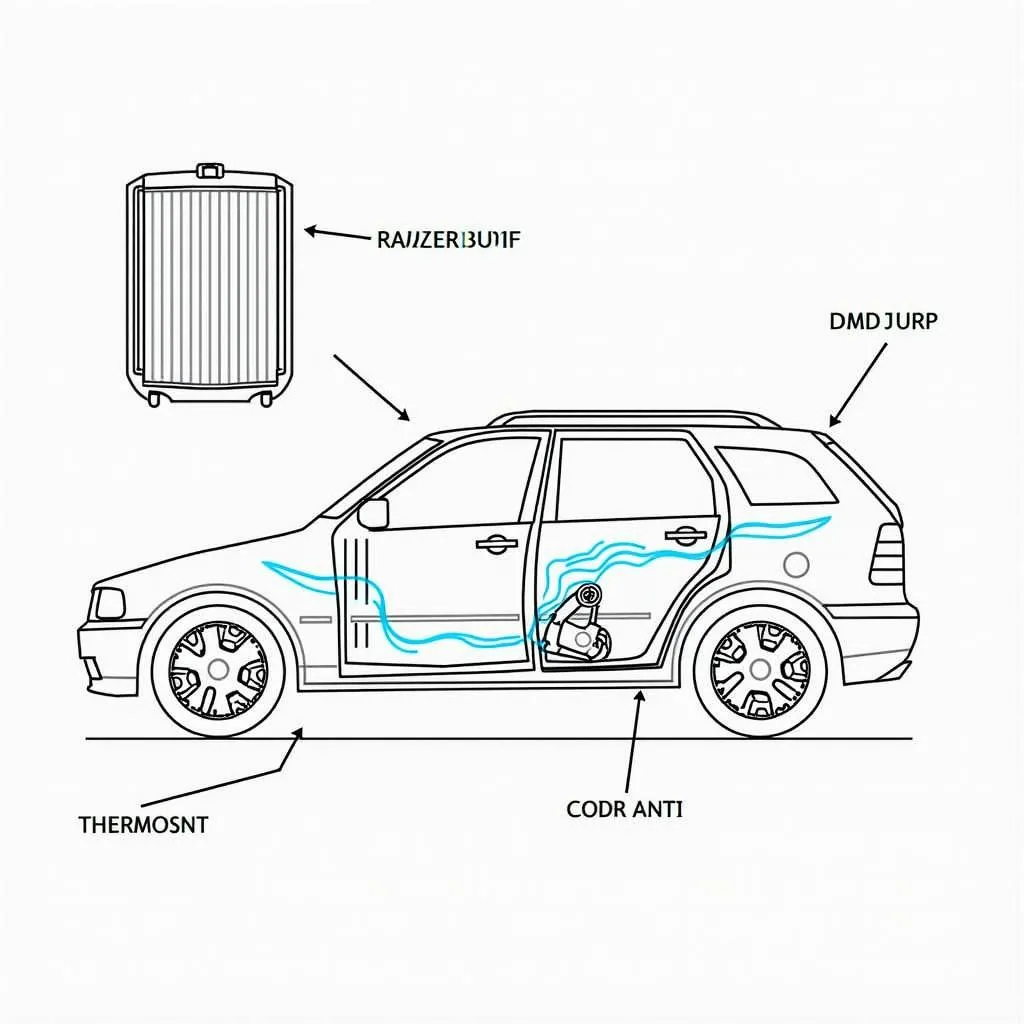 Car Cooling System Components